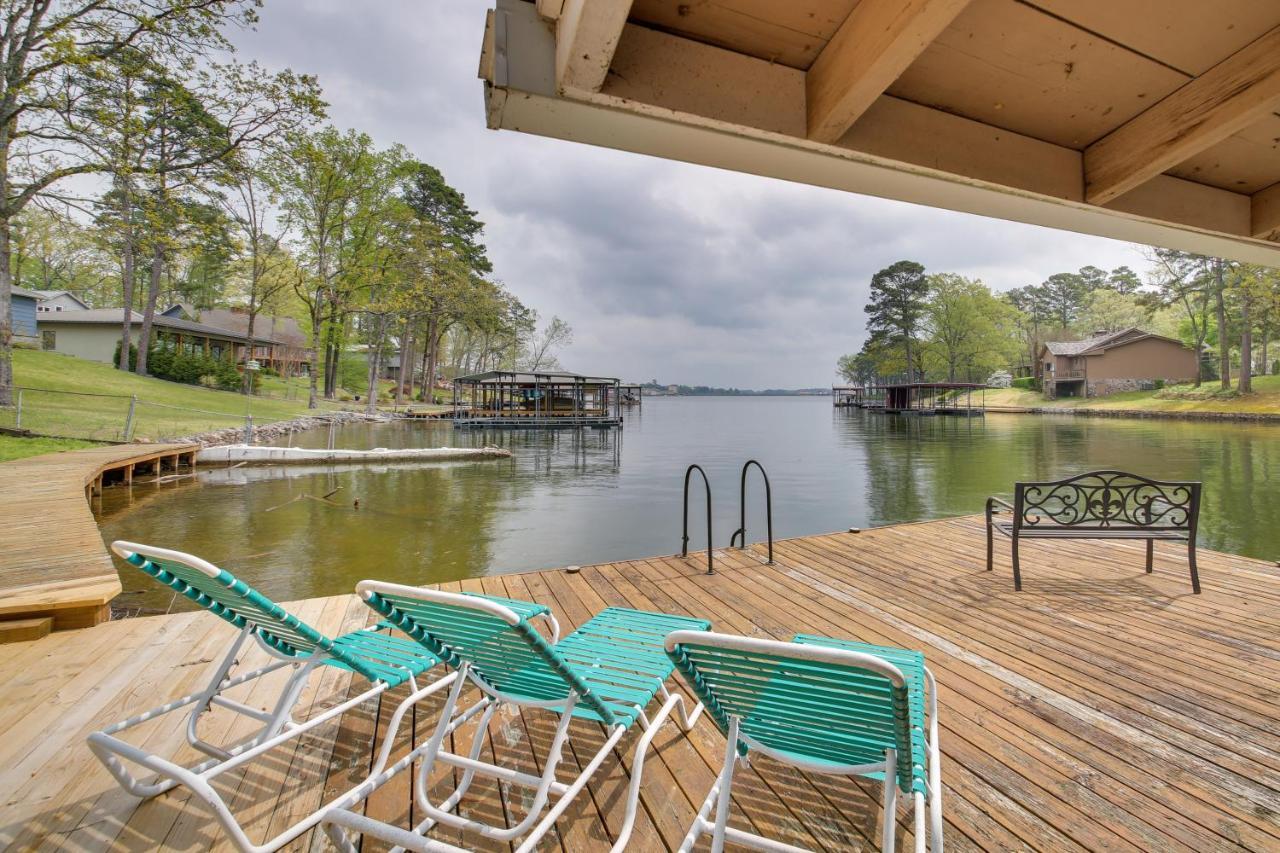 Cozy Lake Cabin With Dock In Hot Springs Natl Park Villa Lake Hamilton Exterior photo