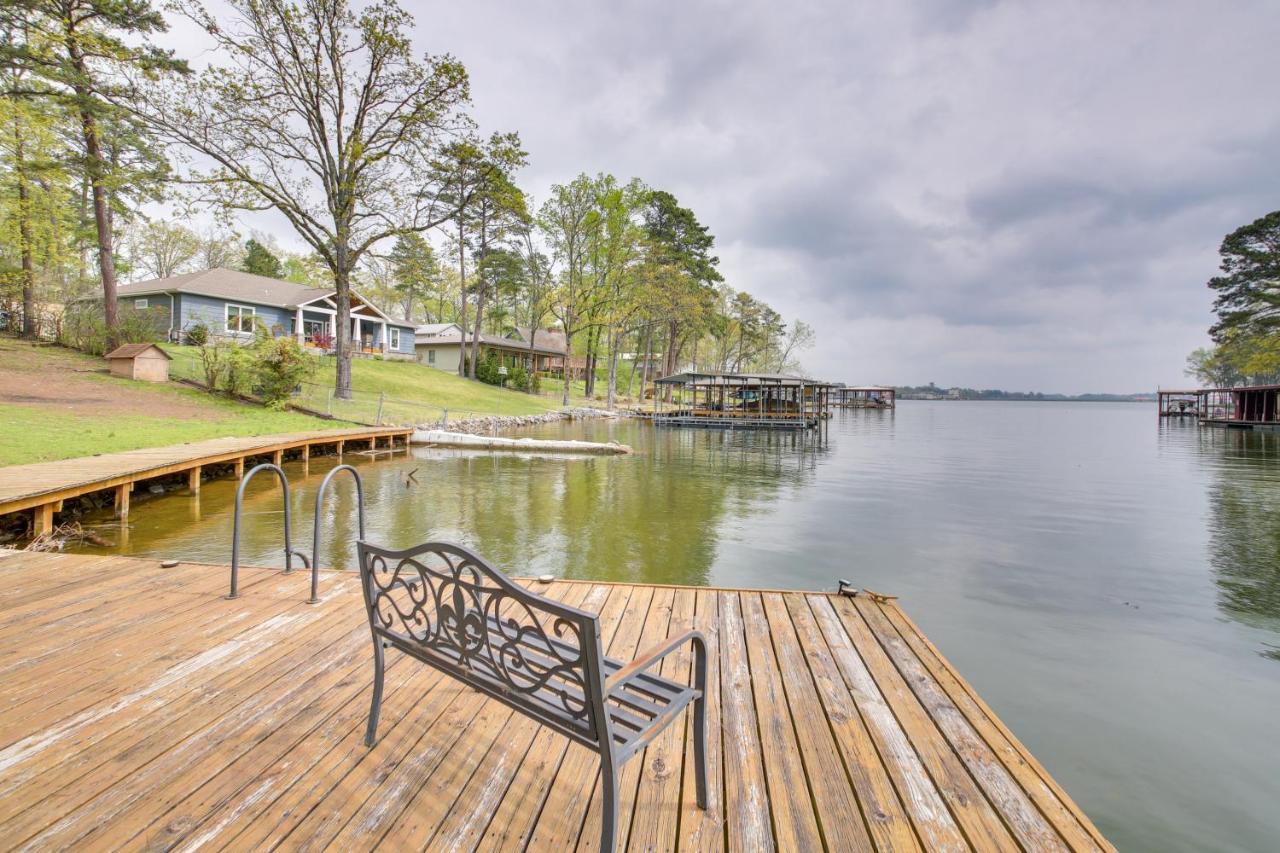 Cozy Lake Cabin With Dock In Hot Springs Natl Park Villa Lake Hamilton Exterior photo