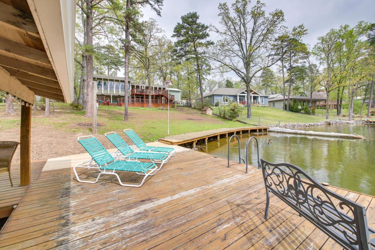 Cozy Lake Cabin With Dock In Hot Springs Natl Park Villa Lake Hamilton Exterior photo